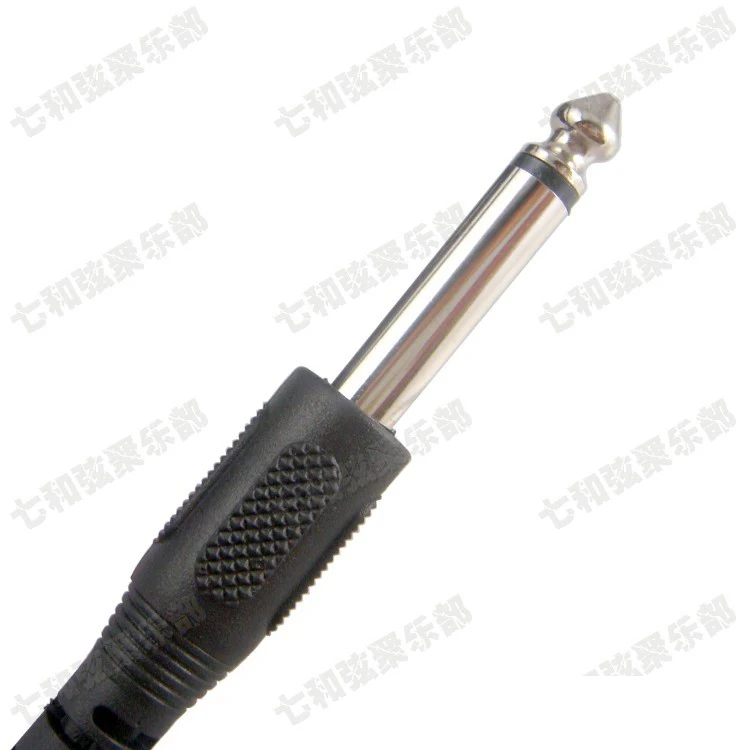 Китара кабел Кабел Аудио кабел за Свързване за електрическа китара Бас Эффектор Усилвател Говорител на щепсела от 6,35 мм до 3,5 мм 2.5 метра
