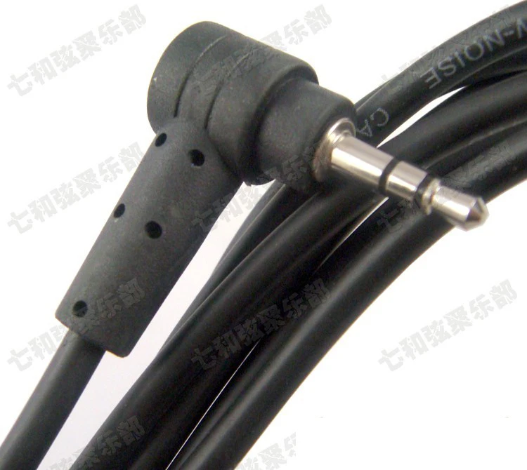 Китара кабел Кабел Аудио кабел за Свързване за електрическа китара Бас Эффектор Усилвател Говорител на щепсела от 6,35 мм до 3,5 мм 2.5 метра