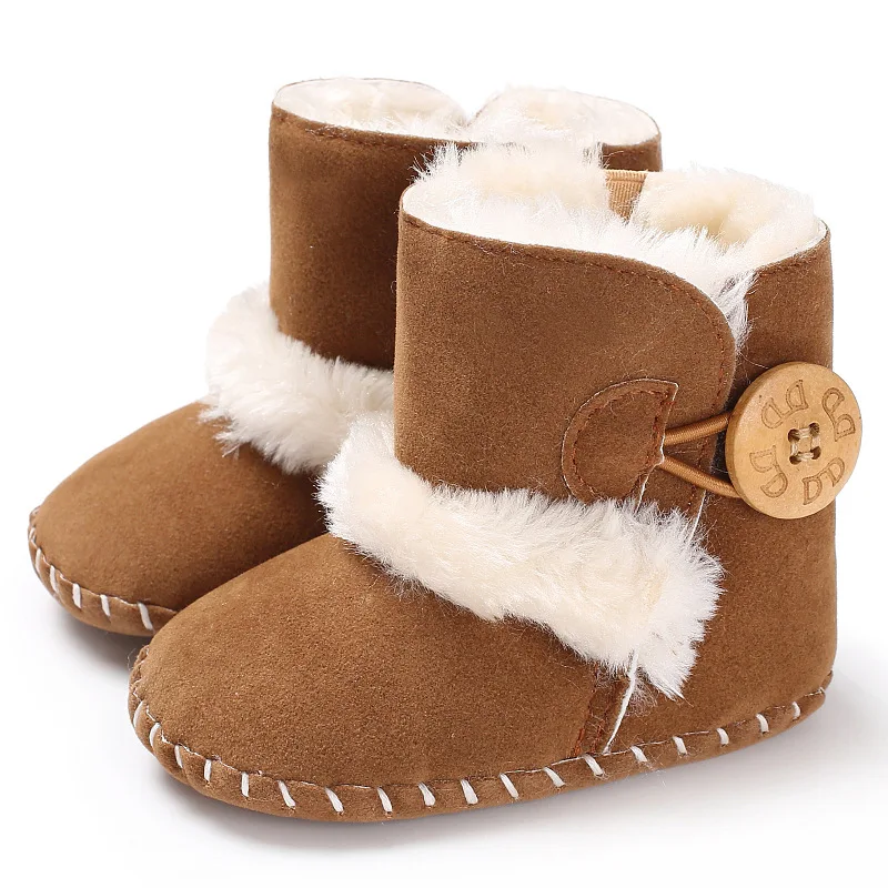 Детски обувки За бебета момчета и момичета, зимни обувки, проходилки, зимна топла памучен обувки с мека подметка, устойчива на плъзгане обувки, детски креватчета, детски обувки