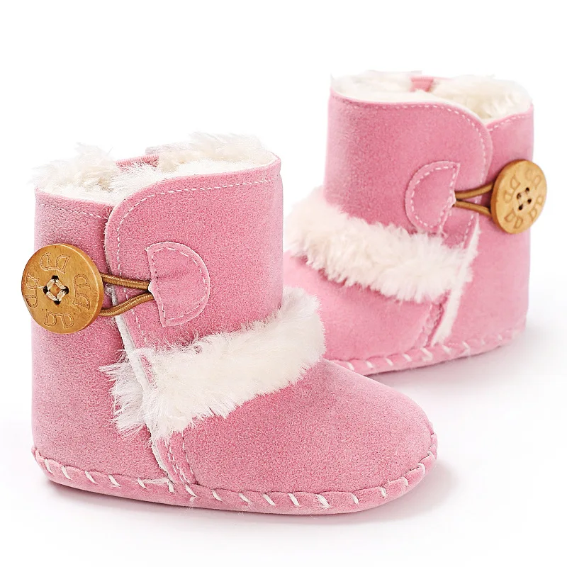 Детски обувки За бебета момчета и момичета, зимни обувки, проходилки, зимна топла памучен обувки с мека подметка, устойчива на плъзгане обувки, детски креватчета, детски обувки