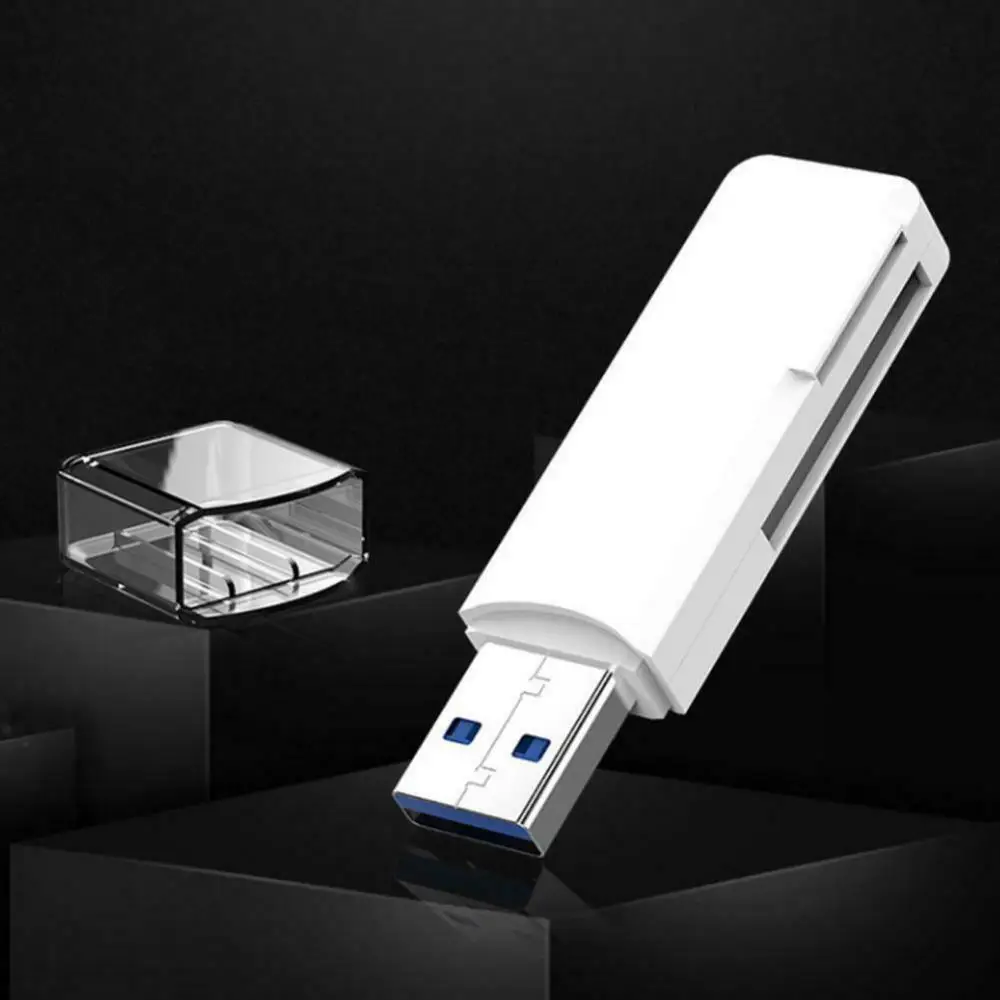 Адаптер за четец на карти USB 3.0 TF четец на смарт-памет USB 3.0, аксесоари за преносими компютри