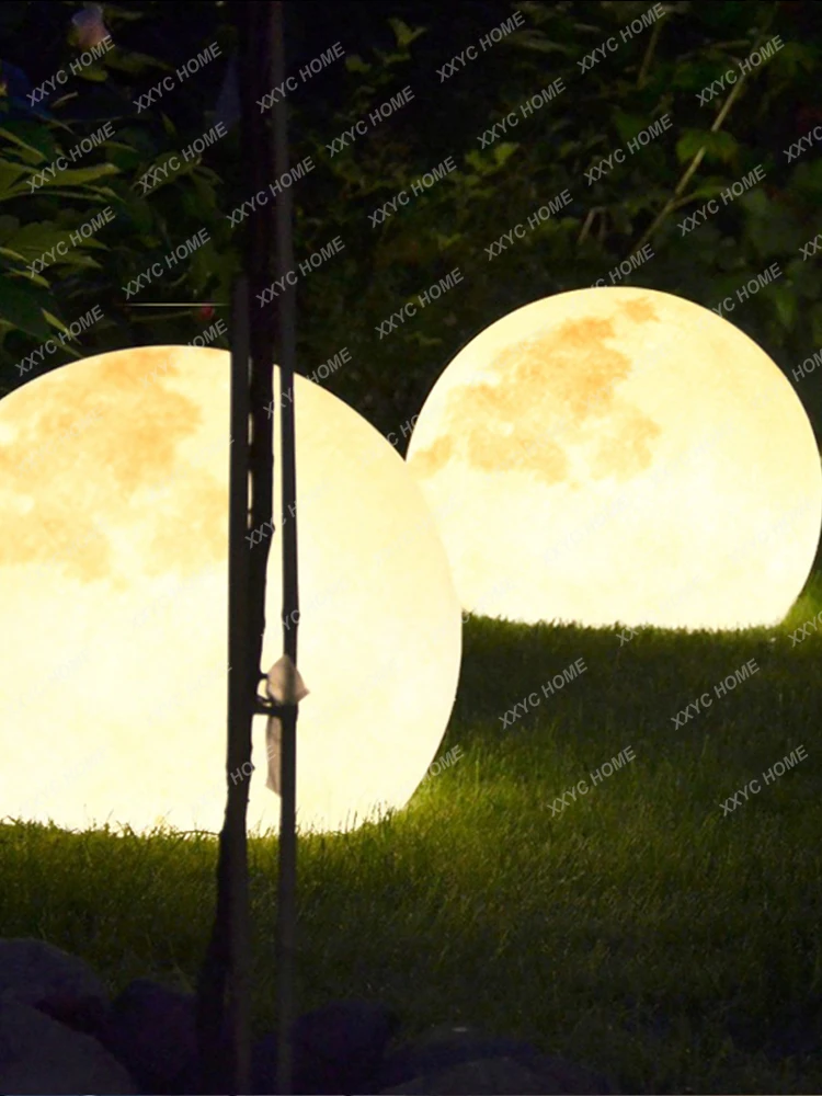 Градинска milkomus лампа, Ландшафтна лампа, творчески лунна светлина в двора