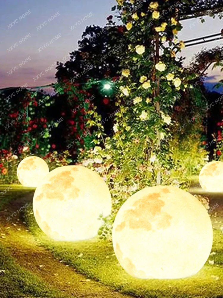 Градинска milkomus лампа, Ландшафтна лампа, творчески лунна светлина в двора