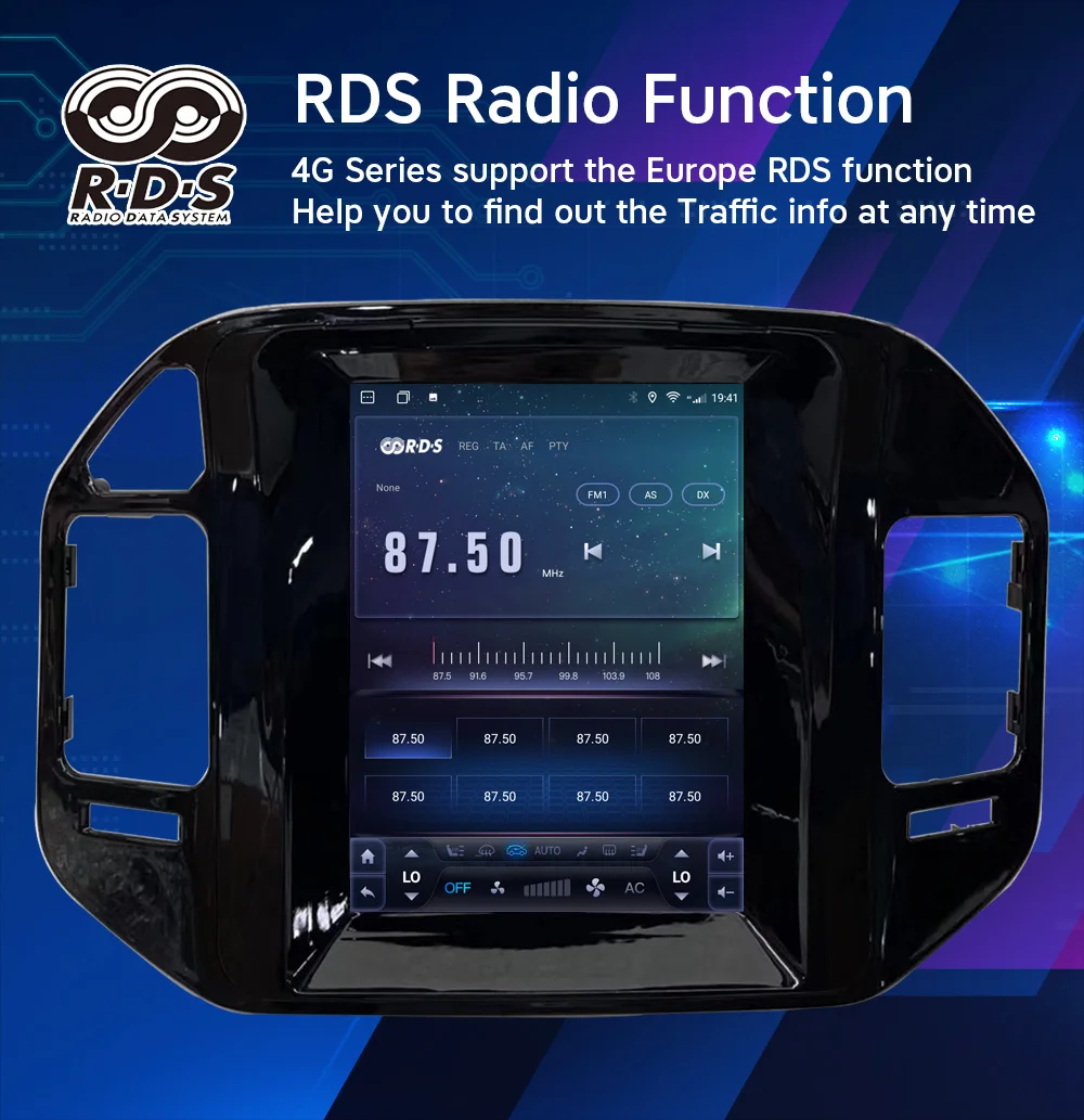Автомобилно Радио Авто Аудио Главното устройство GPS Навигация Плейър За Mitsubishi Pajero 3 V73 Android 10 Tesla Style 2004-2011 Carplay